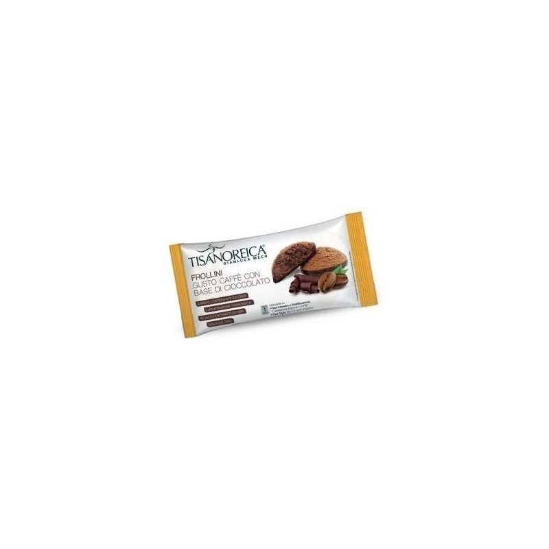 Tisanoreica frollini caffe' con base di cioccolato 50 g Tisanoreica frollini caffe' con base di cioccolato 50 g