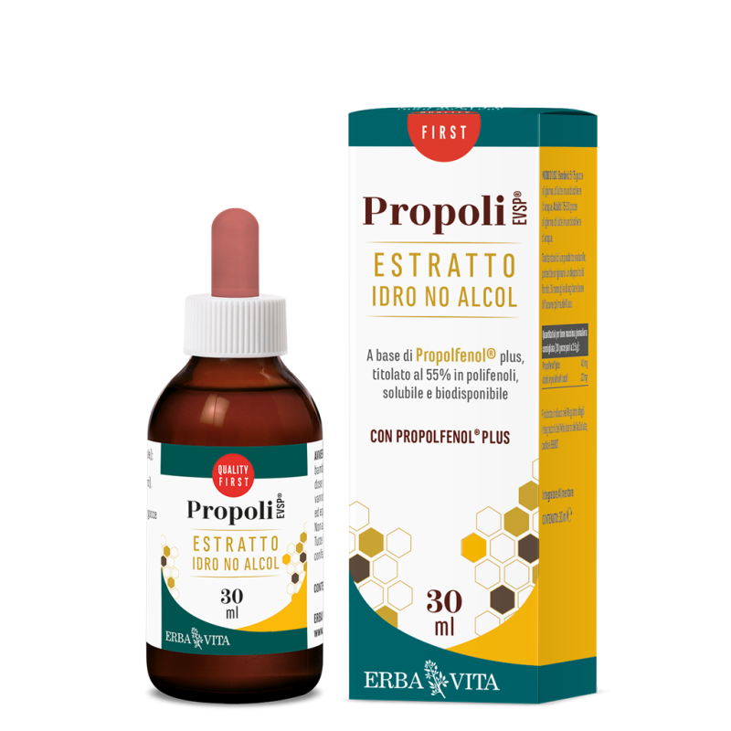 Propoli evsp estratto idro no alcool 30 ml