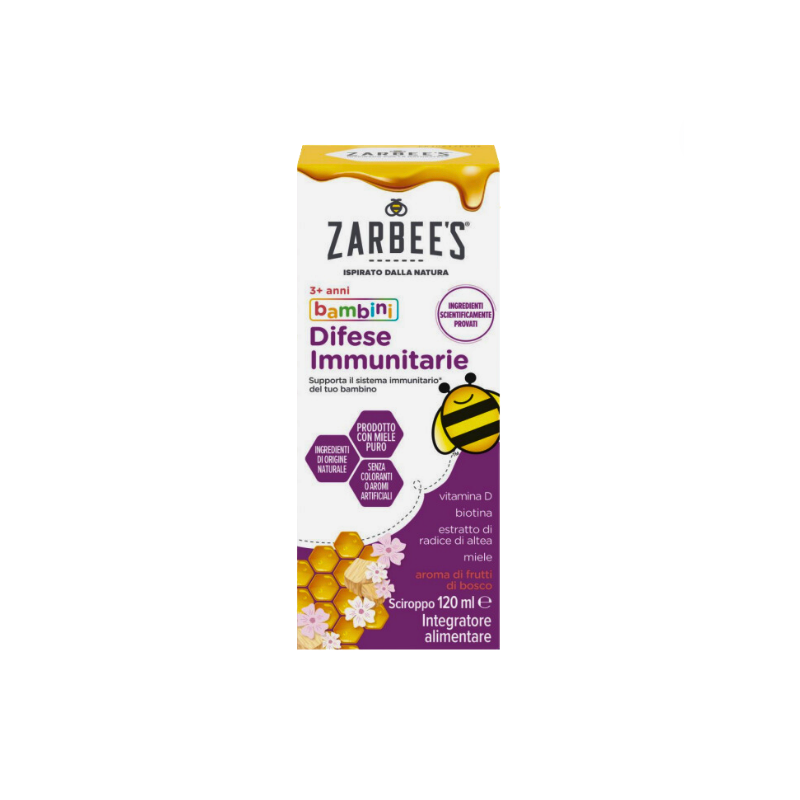 Zarbee's difese immunitarie bambini sciroppo 120 ml