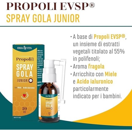 Propoli evsp estratto idro no alcool 30 ml Propoli evsp estratto idro no alcool 30 ml