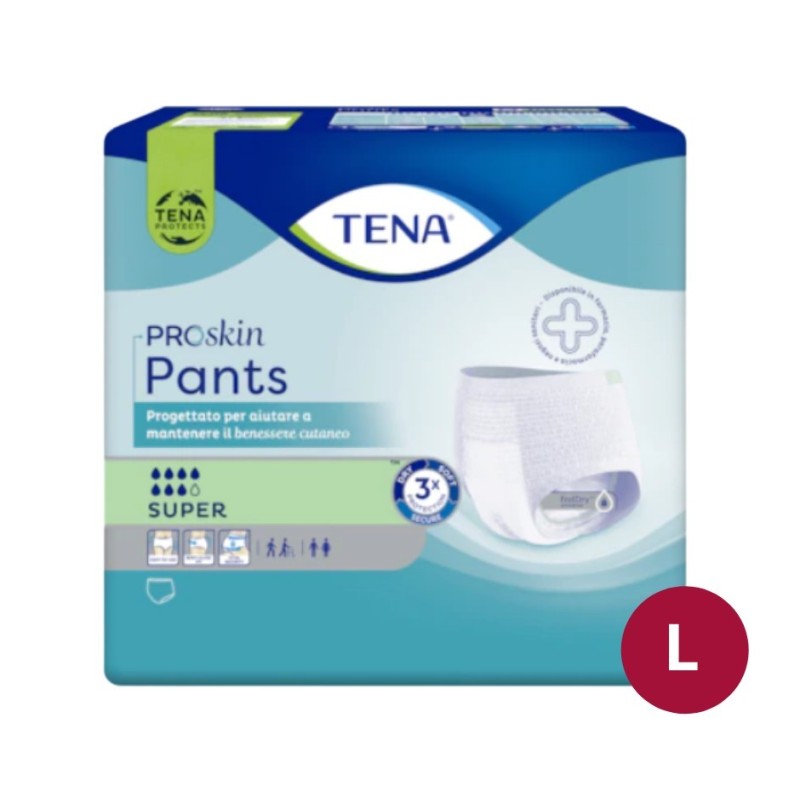 Pannolone a mutandina tena pants super l 10 pezzi Pannolone a mutandina tena pants super l 10 pezzi