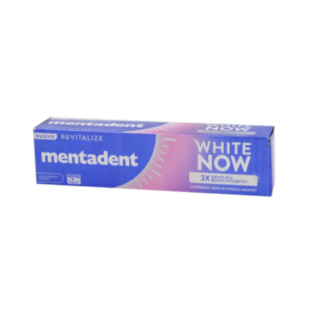 Mentadent dentifricio white now revitalize 75 ml