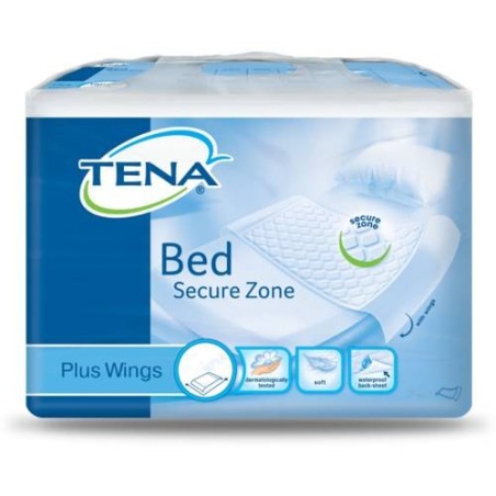 Traversa per incontinenza tena bed plus rimboccabile 80x180cm plus 20 pezzi
