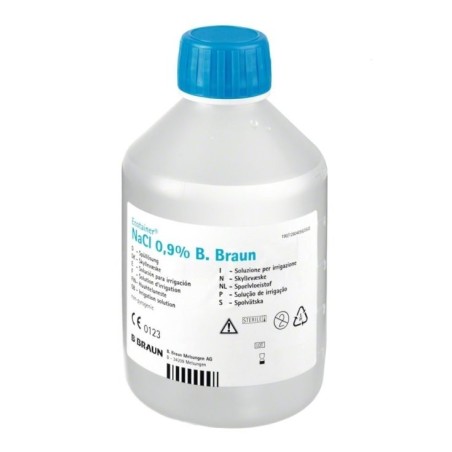 Sodio cloruro b.braun 1 flacone ev 100 ml 0,9% plastica pe Sodio cloruro b.braun 1 flacone ev 100 ml 0,9% plastica pe