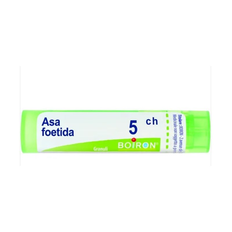 Asa foetida boiron 80 granuli 5 ch contenitore multidose Asa foetida boiron 80 granuli 5 ch contenitore multidose