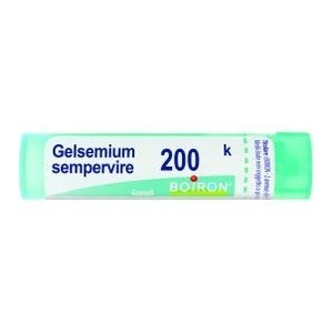 Gelsemium sempervirens boiron 80 granuli 200 k contenitore multidose