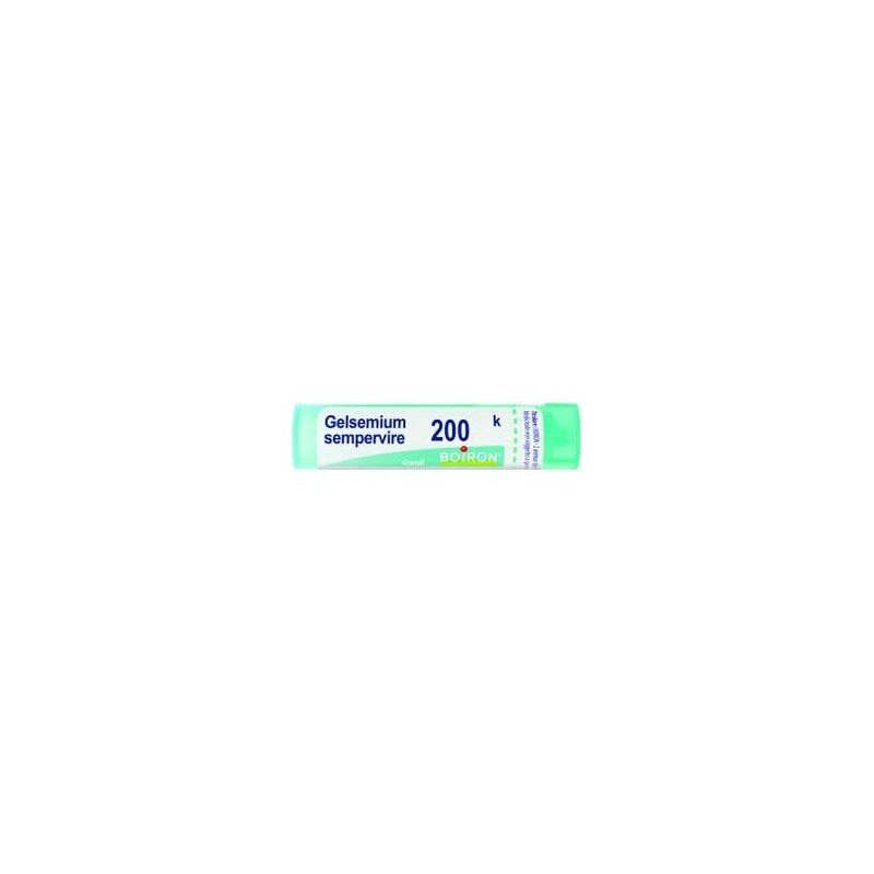 Gelsemium sempervirens boiron 80 granuli 200 k contenitore multidose Gelsemium sempervirens boiron 80 granuli 200 k contenitore multidose