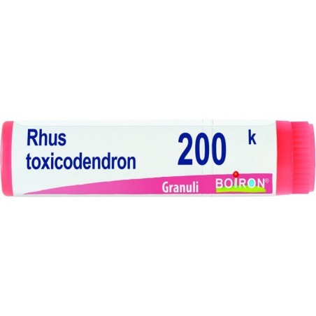 Rhus toxicodendron boiron 80 granuli 200 k contenitore multidose Rhus toxicodendron boiron 80 granuli 200 k contenitore multidose