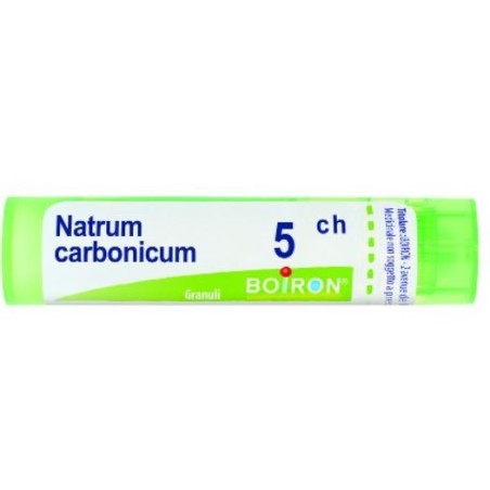 Natrum carbonicum boiron 80 granuli 5 ch contenitore multidose Natrum carbonicum boiron 80 granuli 5 ch contenitore multidose
