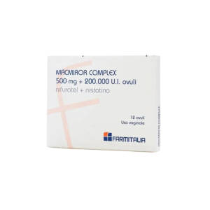 Macmiror complex 12 ovuli vag 500 mg + 200.000 unita' internazionali