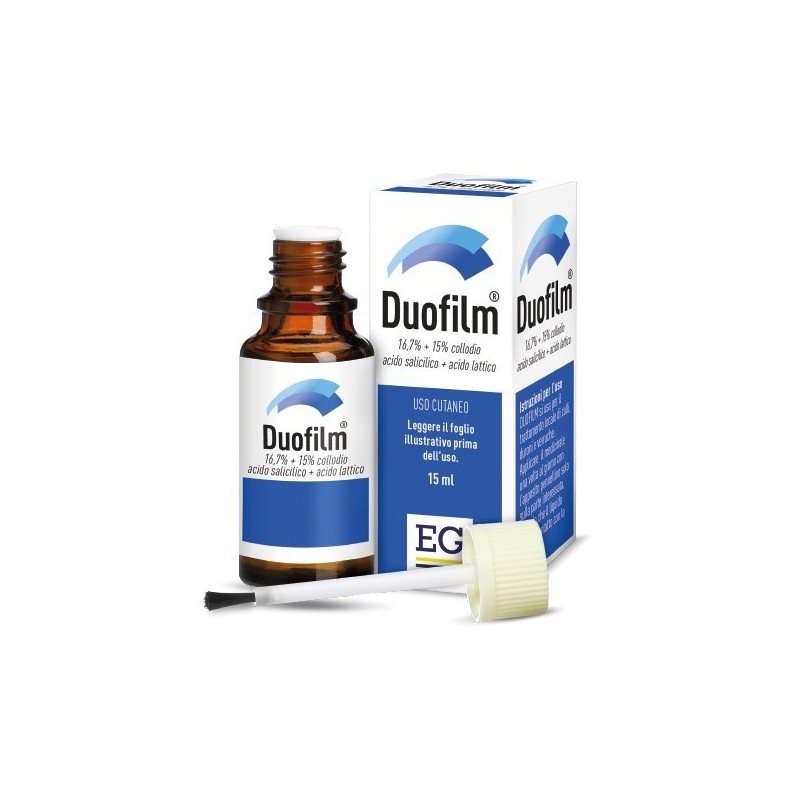 Duofilm collodio 1 flacone 15 ml 16,7% + 15%