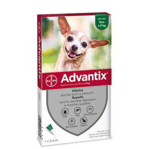 Advantix spot-on per cani fino a 4 kg