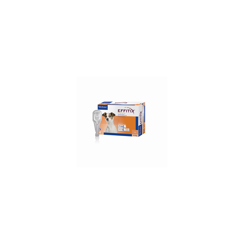 Effitix 67 mg/600 mg soluzione spot-on per cani di taglia piccola