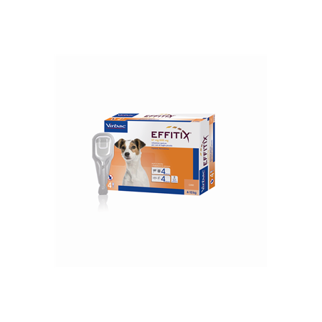 Effitix 67 mg/600 mg soluzione spot-on per cani di taglia piccola