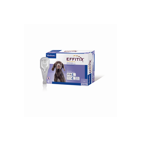 Effitix 134 mg/1200 mg soluzione spot-on per cani di taglia media