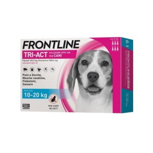 Frontline tri-act soluzione spot-on per cani di 10-20 kg Frontline tri-act soluzione spot-on per cani di 10-20 kg