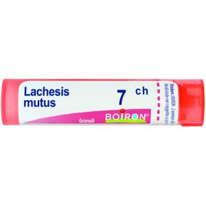 Lachesis mutus 7 ch granuli Lachesis mutus 7 ch granuli