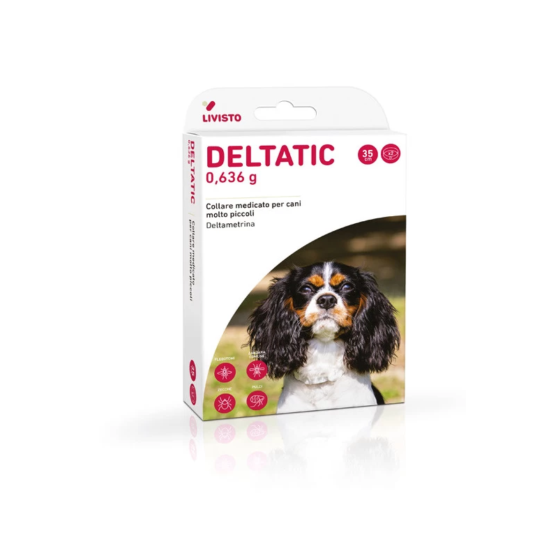 Deltatic collare medicato per cani molto piccoli