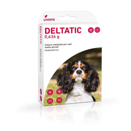 Deltatic collare medicato per cani molto piccoli