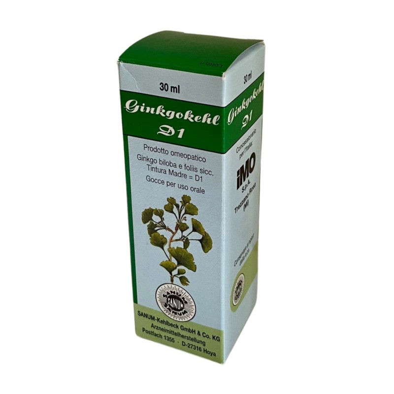Ginkgokehl d1 30 ml gocce sanum Ginkgokehl d1 30 ml gocce sanum