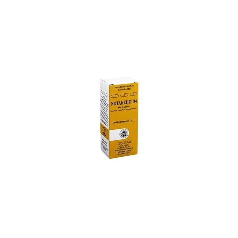 Sanum notakehl d4 20 capsule