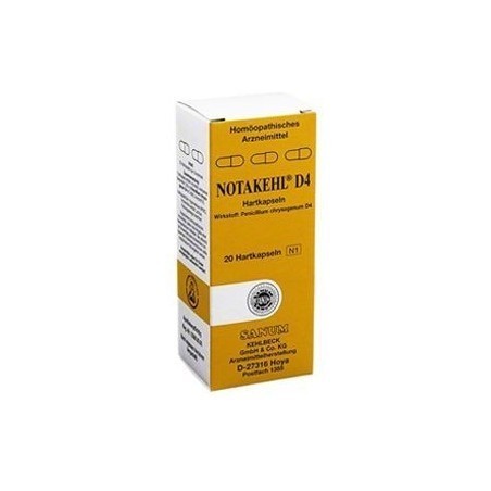 Sanum notakehl d4 20 capsule