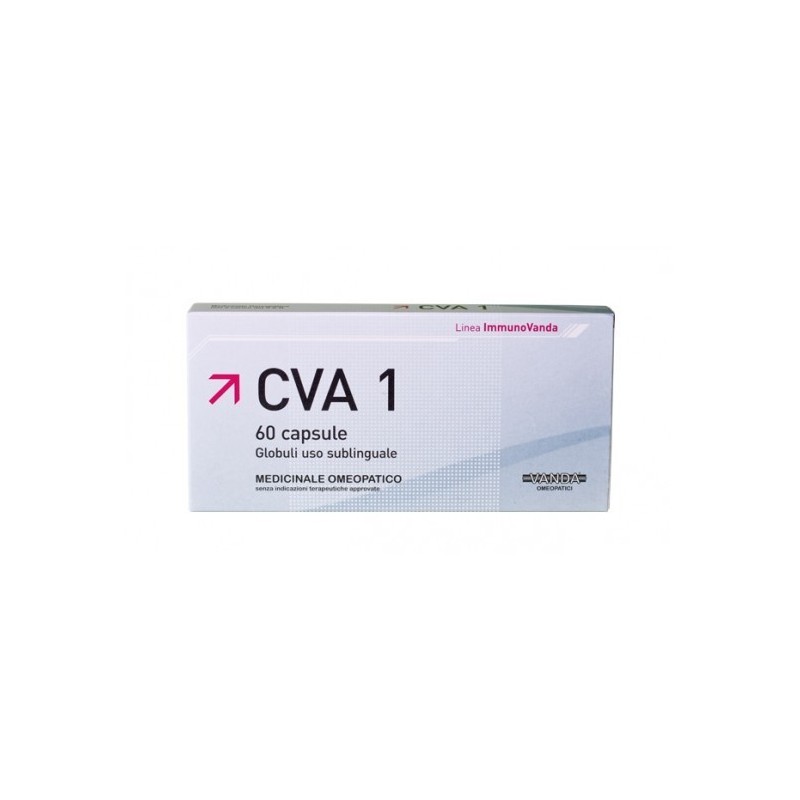 Cva1 60 capsule globuli sublinguali immunovanda Cva1 60 capsule globuli sublinguali immunovanda