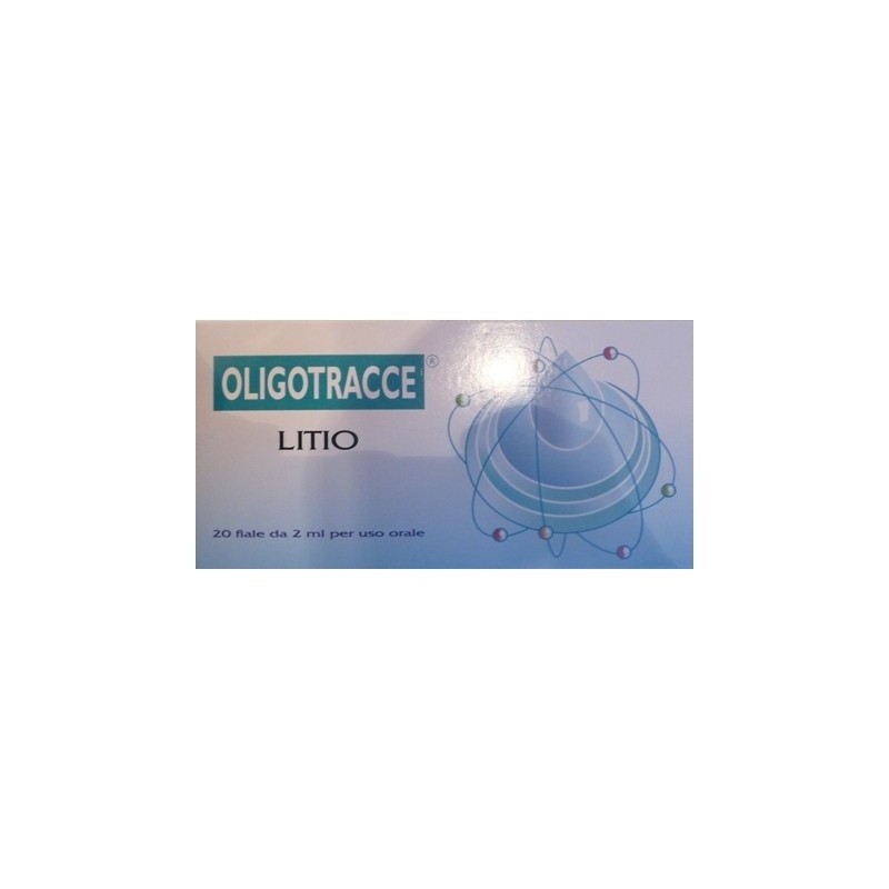 Oligotracce litio 20 fiale 2 ml