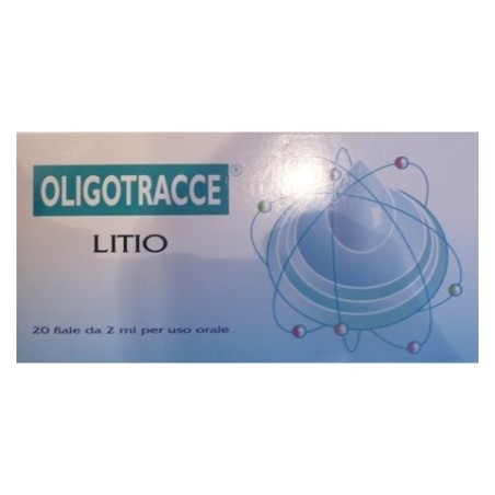 Oligotracce litio 20 fiale 2 ml