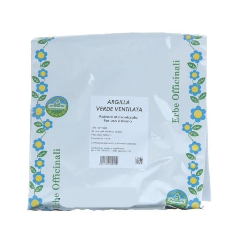 Argilla verde ventilata 1000 g Argilla verde ventilata 1000 g