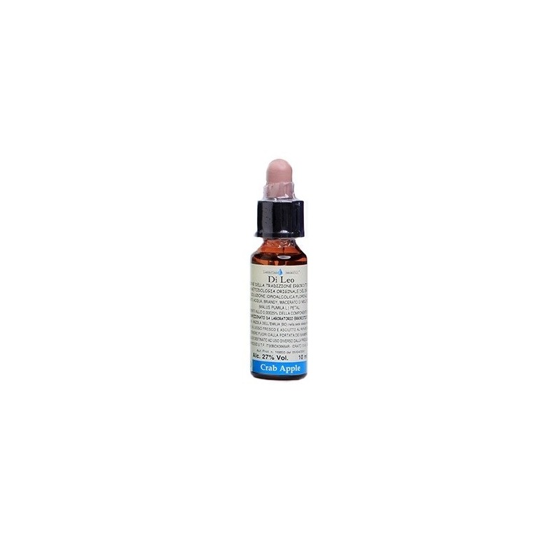 Fiori di bach 10 crab apple 10 ml di leo Fiori di bach 10 crab apple 10 ml di leo