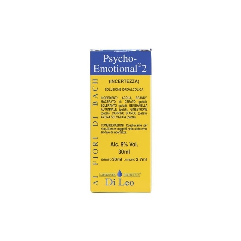 Psycho emotional 2 incertezza 30 ml