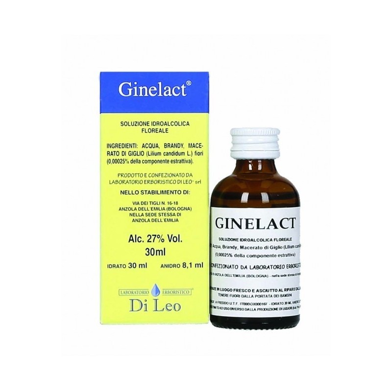 Fiori di bach ginelact gocce 30 ml