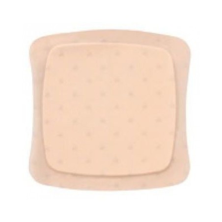 Medicazione sterile in schiuma di poliuretano idrocellulareaquacel ag foam non adesiva 5x5 cm 10 pezzi