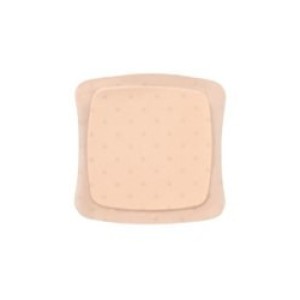 Medicazione sterile in schiuma di poliuretano idrocellulareaquacel ag foam non adesiva assorbente 10x10 cm 10 pezzi