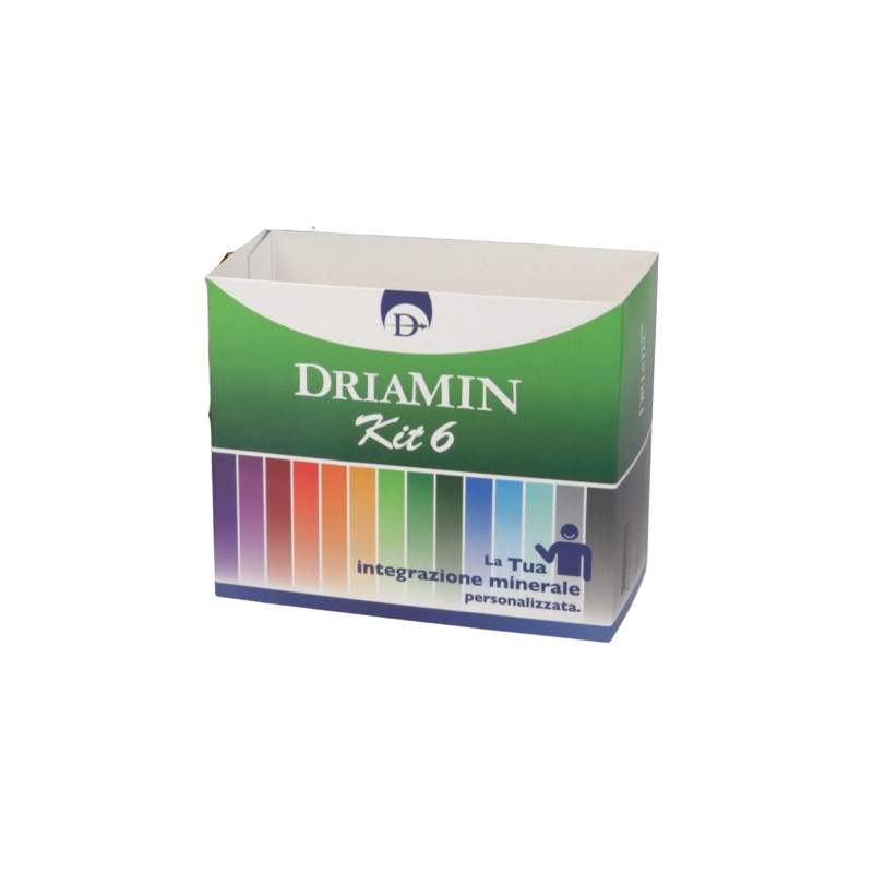 Driamin kit 6 flacone vuoto con misurino, etichetta e foglioillustrativo Driamin kit 6 flacone vuoto con misurino, etichetta e foglioillustrativo