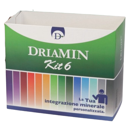 Driamin kit 6 flacone vuoto con misurino, etichetta e foglioillustrativo Driamin kit 6 flacone vuoto con misurino, etichetta e foglioillustrativo
