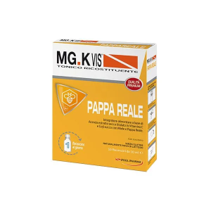 Mgk vis tonico ricostituente pappa reale 10 flaconcini da 10ml