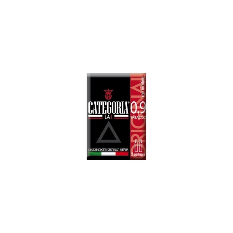 Categoria la1 3 cartucce or tabacco 1,8 con nicotina Categoria la1 3 cartucce or tabacco 1,8 con nicotina
