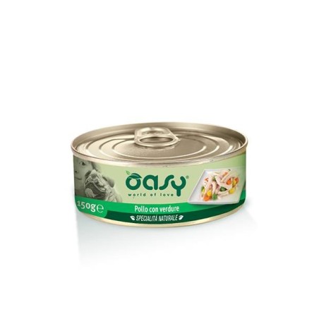 Oasy wet dog pollo con verdure 150 g Oasy wet dog pollo con verdure 150 g