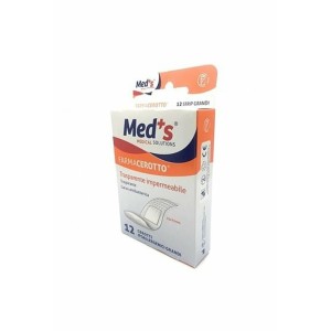 Cerotto meds strip delicato tessuto non tessuto grande 12 pezzi
