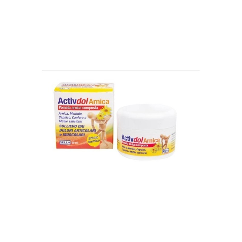 Activdol pomata arnica composta 80 ml Activdol pomata arnica composta 80 ml