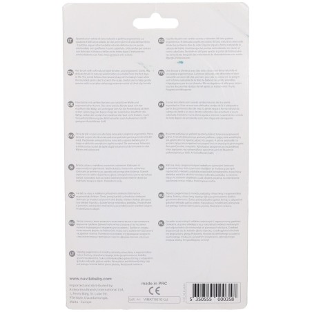 Kit capelli spazzola/pettine blu Kit capelli spazzola/pettine blu