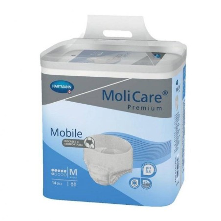 Pannolino pull up giorno molicare mobile 6 gocce m 14 pezzi