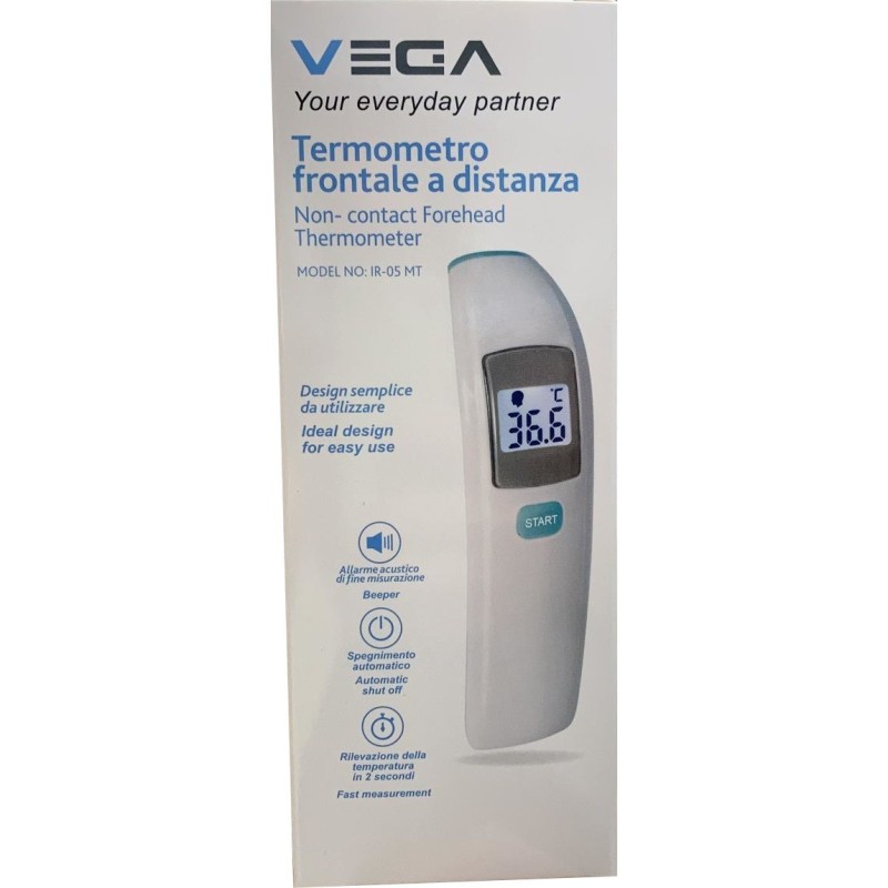 Chicco termometro frontale infrarossi vega 1 pezzo Chicco termometro frontale infrarossi vega 1 pezzo
