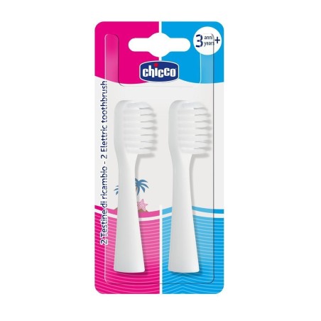 Chicco testine per spazzolini elettrici 2 pezzi