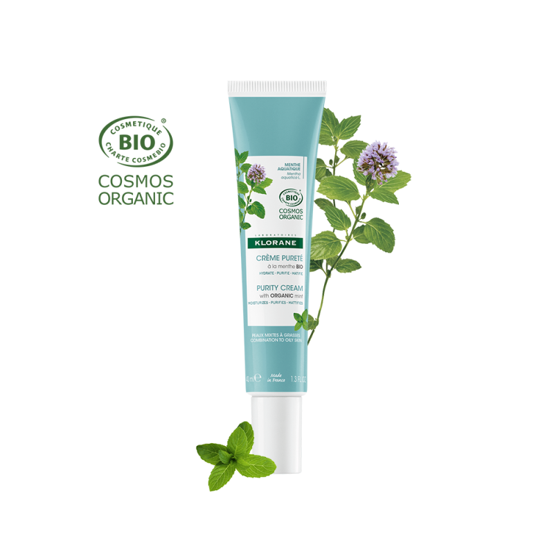 Klorane crema purificante menta acquatica 40 ml Klorane crema purificante menta acquatica 40 ml