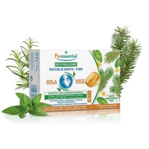 Puressentiel pastiglie gola voce menta pino 44 g