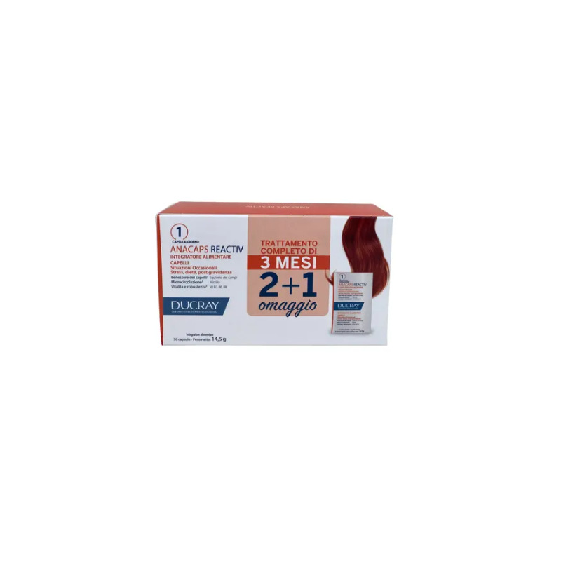 Anacaps reactiv trio 3 pezzi da 30 capsule