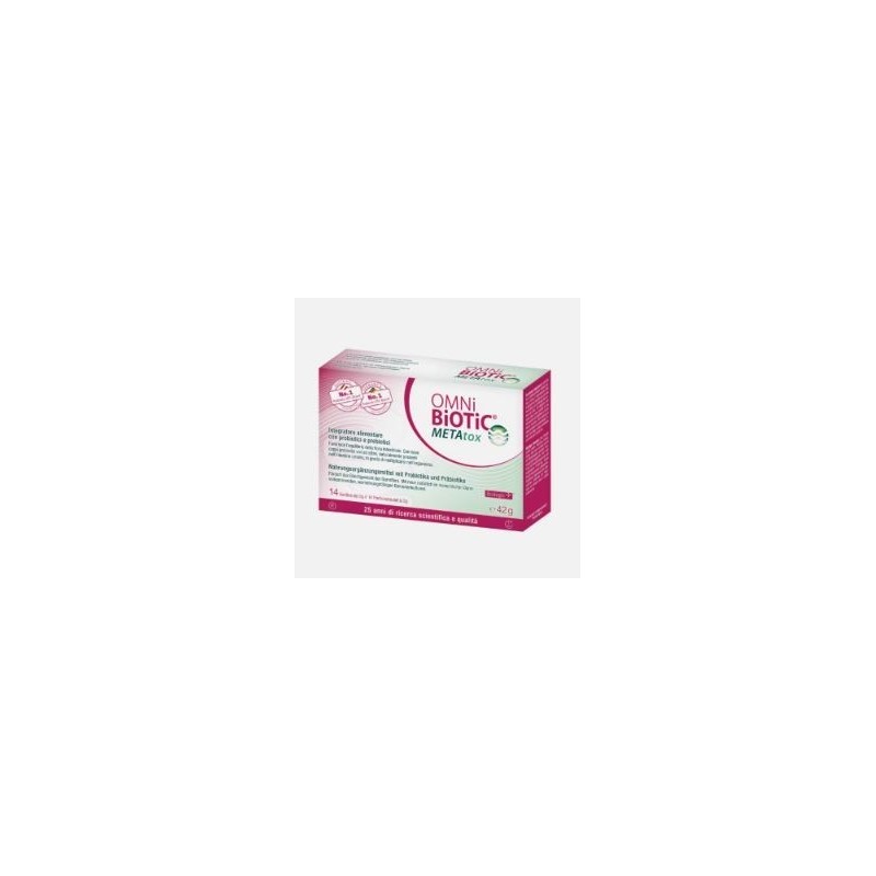 Omni biotic metatox 14 bustine da 3 g Omni biotic metatox 14 bustine da 3 g